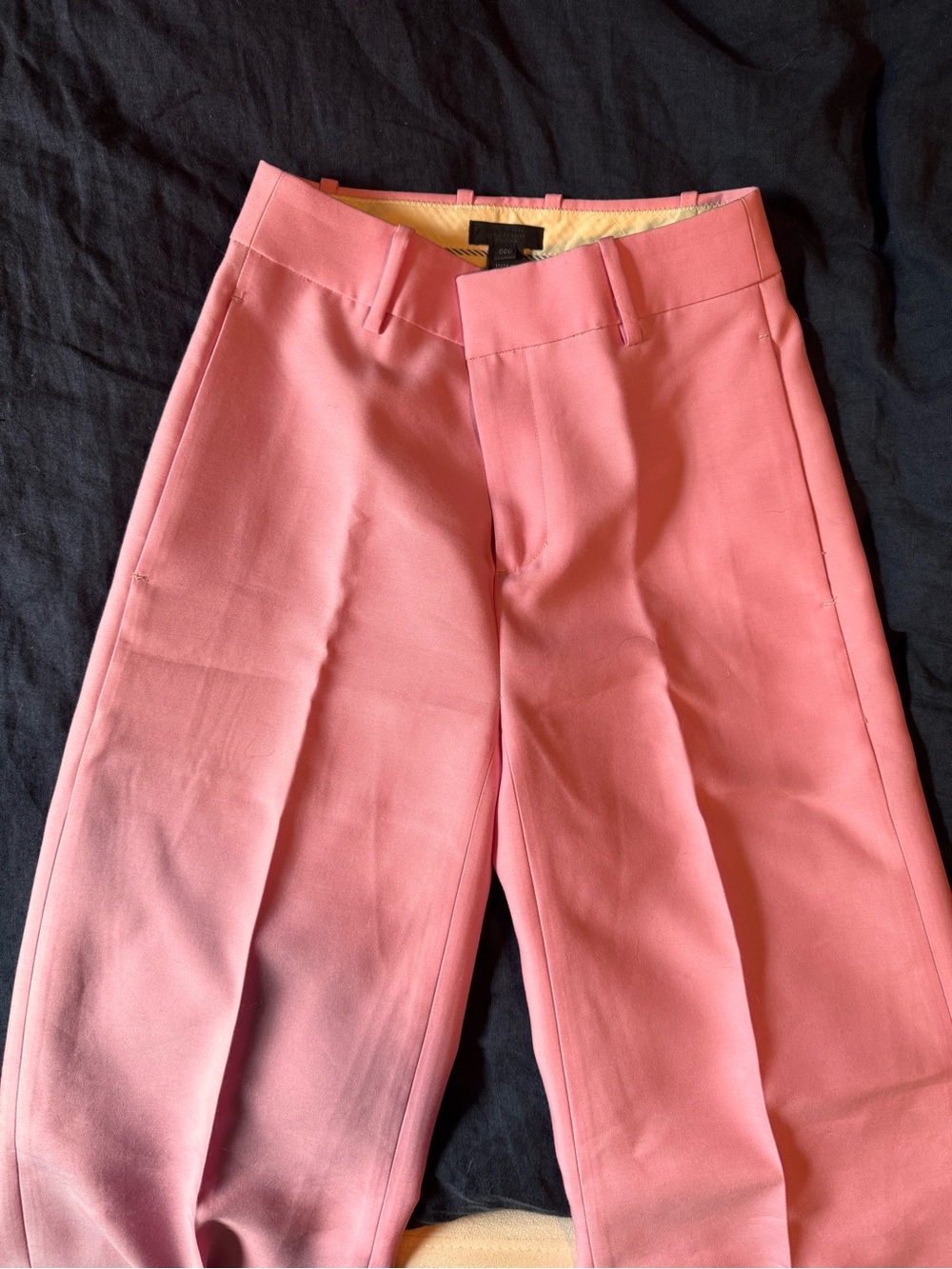 J. Crew Collection Pant in wool-silk, Pink Hibiscus NWT
